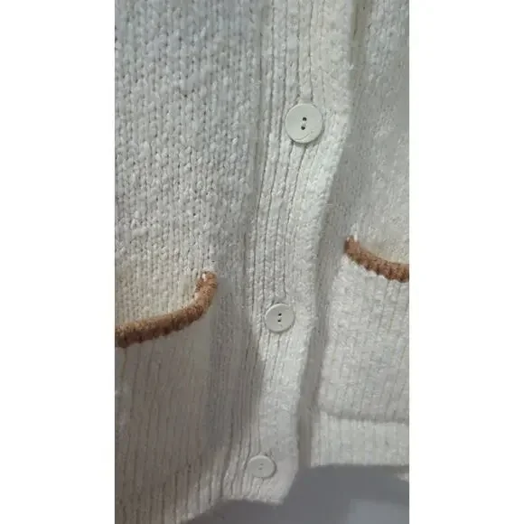 NWOT Pilcro Anthropologie The Jesse Dog Icon Golden Retriever Cardigan Sweater - Picture 7 of 8